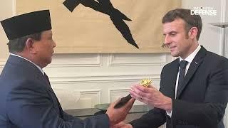 Tindaklanjuti Pembelian Rafale dan Scorpene, Menhan Prabowo Bertemu Emmanuel Macron