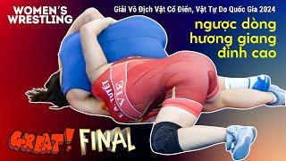  GREAT FINAL MATCH | KINH ĐIỂN VẬT NỮ | Màn Ngược Dòng Không Tưởng #womenswrestling #wrestling