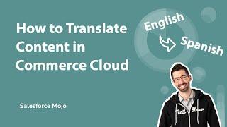 How to translate content on commerce cloud