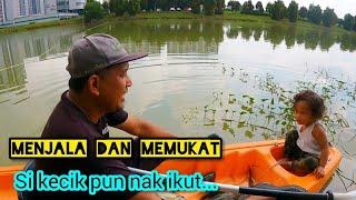 memukat Ikan ditasik yang sunyi #gengdunia #fishing #fyp