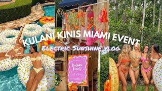 kulani kinis takes on miami 𖤓 | 48 hrs in miami, chatty grwm, pool party event