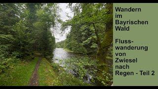 Bayrischer Wald – Von Bayrisch Eisensteil nach Zwiesel – Flusswanderung Teil 2