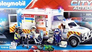 Let's open and play "Playmobil City Action Rescue Ambulance 70936" 