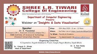 Insights & Data Visualization by Dr E. Poovammal