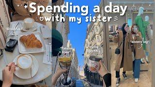 A day in my life with my sister | Istanbul streets, trying topokki & sisters tag! ft. @dinajolay