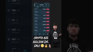 All Crypto Market Down || Big Billion Day Crypto Sell .