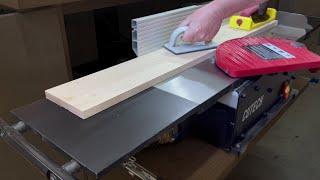 Simple Table Extensions for a Benchtop Jointer