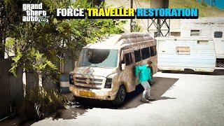 GTA 5: FORCE TRAVELLER RESTORATION | Gta5 Franklin Web Series | As Gaming | Malayalam#15