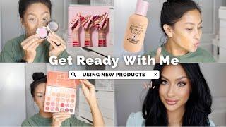 Get Ready With Me | Using NEW Makeup