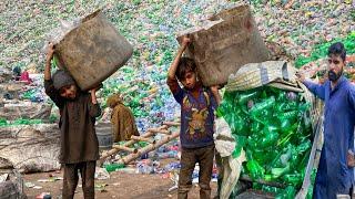 How Millions waste Plastic Bottles Recycle| waste Plastic Bottle Recycling Process|