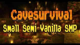 New SMP - Semi Vanilla - Cavesurvival