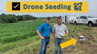 Drone Cover Crop Seeding with Rantizo