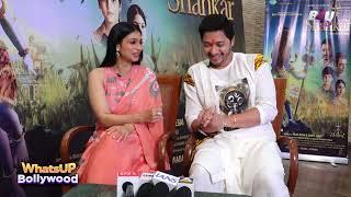 Interview With Luv You Shankar Film Cast Shreyas Talpade And Tanisha Mukerji | #Luvyoushankar