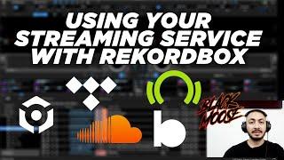 Rekordbox Streaming Music Walkthrough #rekordbox #pioneerdj #tidal #beatport #beatsource #soundcloud