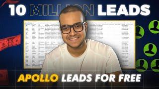 How to scrape Apollo leads for COMPLETELY free (STILL WORKING 2024)