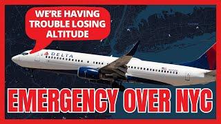 EMERGENCY over New York City / NJ - Delta 2346