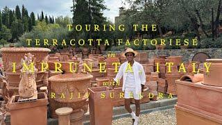 A Pilgrimage to the Terracotta Artisans in Impruneta, Italy with Rajiv Surendra (Fornace Masini)