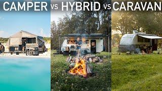 What Works Best? Comparing Campers, Hybrids and Caravans - Cub Frontier, H16 and C16.