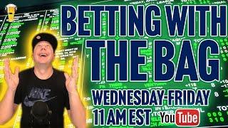 Olympic Basketball | CFL | MLB | Sports Betting Live | Betting with the Bag | Fri, Aug 2nd, 2024