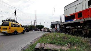 PERLINTASAN KERETA API IMAM BONJOL #perlintasankeretaapi #keretaapi