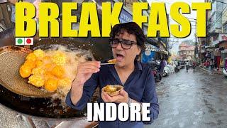 Breakfast In Indore | Poha | Khopra Patties Indore | Indore Ka Nashta | Flying Dahi Vada Indore