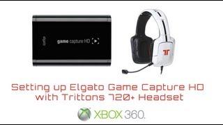 Tritton 720+ Setup with Game Capture HD powered by @elgatogaming (360)