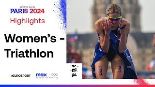 THRILLING HOME VICTORY FOR FRANCE  | Women's Triathlon Highlights #Paris2024 