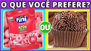 ⏺ O QUE VOCÊ PREFERE? EDIÇÃO: Doces #8  | Qual doce você prefere? #quiz #buuquiz