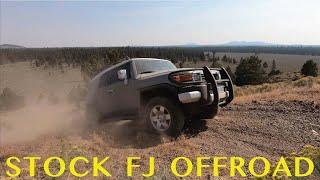 How is a Stock FJ Cruiser Offroad?