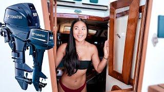 TEAK & THROTTLE: Custom Yacht Interior & Tohatsu 2 Stroke vs 4 Stroke - Ep 225