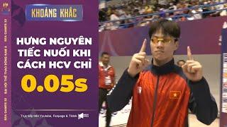 Ngày thi đấu đen đủi của Trần Hưng Nguyên khi cách tấm HCV thứ 4 của mình chỉ vài tích tắc.