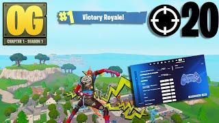 NEW *BEST* UPDATED Controller Fortnite Settings/Sensitivity! OG Ch. 1 Season 1 - Xbox/PS4/PS5 |