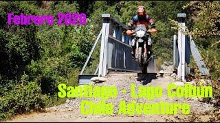 Santiago a Lago Colbun Adventure Motorcycle