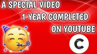 A SPECIAL VIDEO || 1 YEAR COMPLETED ON YOUTUBE || CULCITE