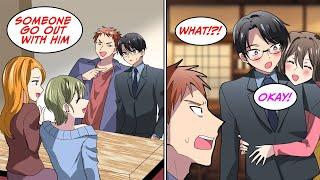 Met the beautiful president at a blind date party I was invited to [Manga Dub]