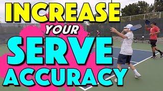 Increase Your Serve Accuracy With This PROVEN Drill