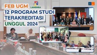 FEB UGM - 12 Program Studi Terakreditasi UNGGUL 2024