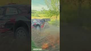 Martin SESKS CRAZY FLAT OUT Corners   WRC Rally Poland 2024