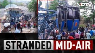 Jharkhand Ropeway Accident: Over 40 Hours On, 2 Still Stuck In Jharkhand Cable Car Disaster; 3 Dead