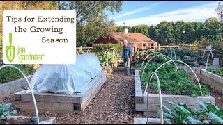 Tips for Extending the Growing Season