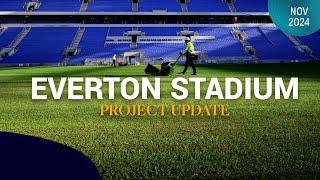 Pitch progress at Everton Stadium! 