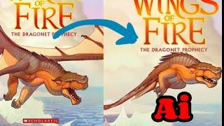 Ai brings Wings of Fire Book Covers to Life.. (CURSED)