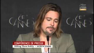 Killing Them Softly Full Press Conference - Cannes Film Festival 2012 (Brad Pitt Ray Liotta)