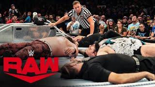 FULL MATCH: Ring collapses in Strowman vs. Reed Last Monster Standing Match: Raw, Sept. 30, 2024