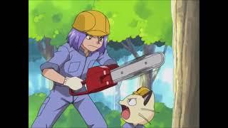 Meowth And James Fight