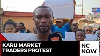 Karu Market Traders Protest ‘Unfair’ Shop Allocations