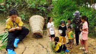 The poor orphan girl fished, picked up scraps and sold bottles, and was bullied for food