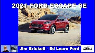 Getting to know your 2021 Ford Escape SE