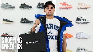 Ryan Garcia Goes Shopping for Sneakers at Kick Game