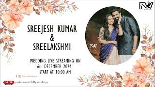 WEDDING LIVE OF SREEJESH & SREELAKSHMI